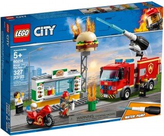 LEGO City 60214 Burger Bar Fire Rescue Lego ve Yapı Oyuncakları kullananlar yorumlar
